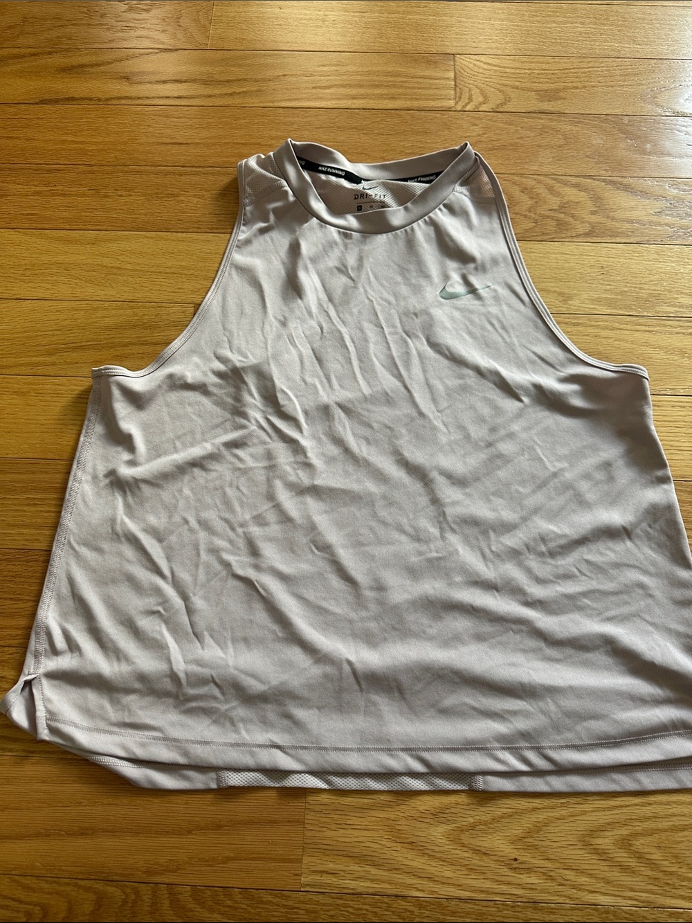 Nike Women's Pale Pink Performance Tank Top